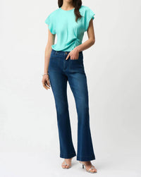 Joseph Ribkoff - High Waist Flared Jeans