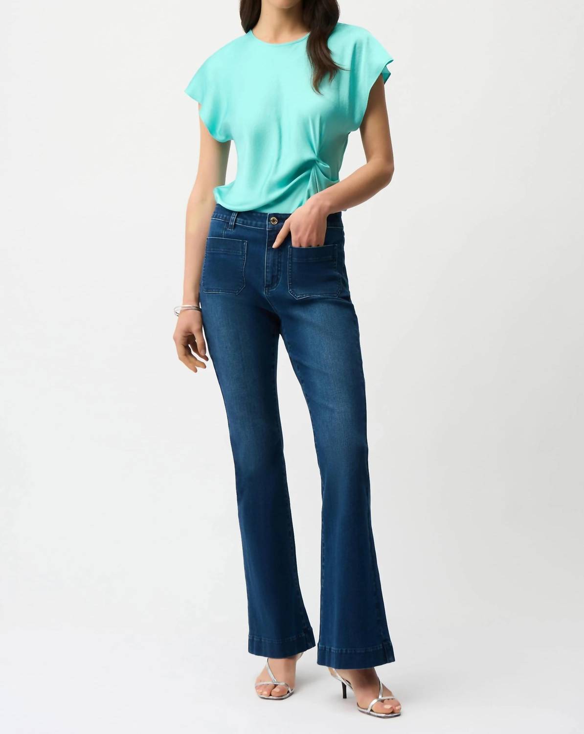 Joseph Ribkoff - High Waist Flared Jeans