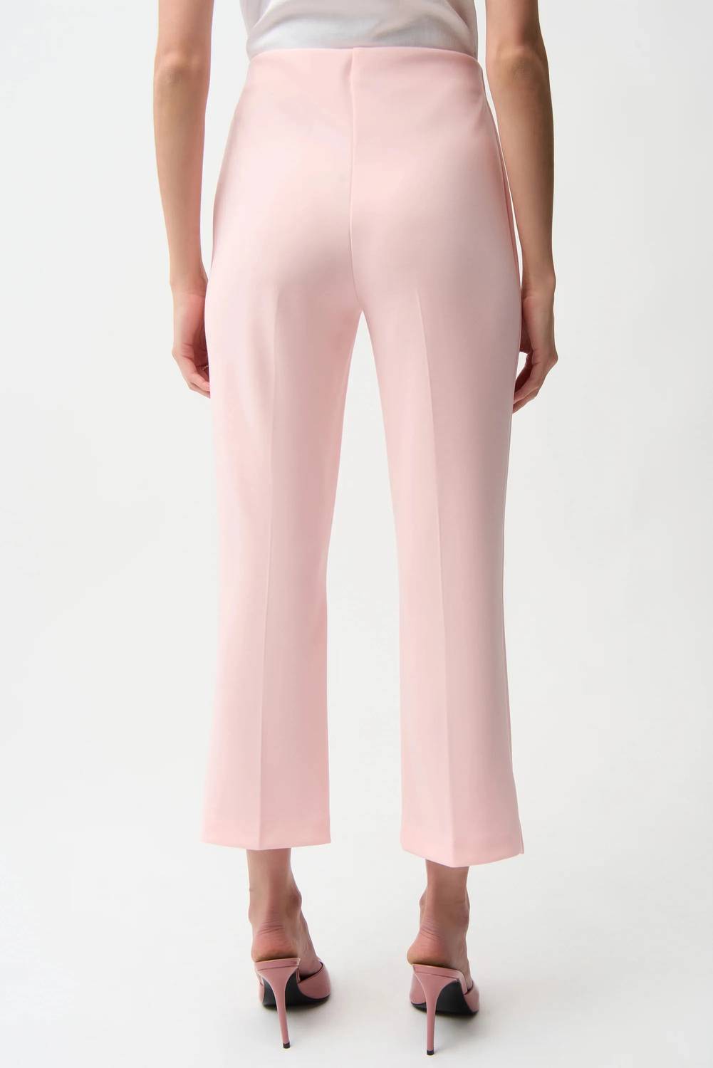 Joseph Ribkoff - High Waist Pull On Cropped Pants