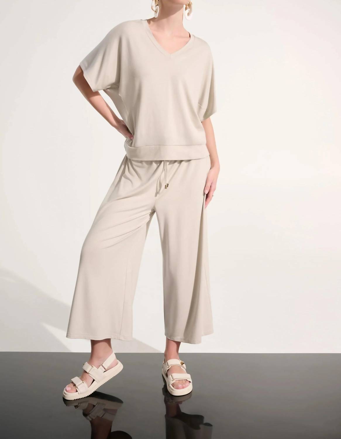 Joseph Ribkoff - Jersey Dolman Sleeve Boxy Top