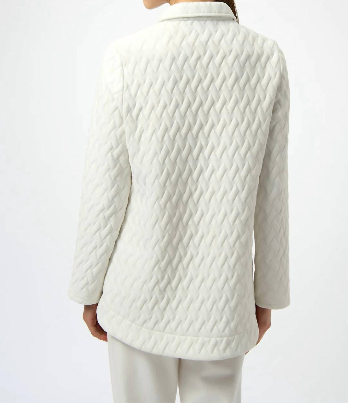 Joseph Ribkoff - Long Sleeves Quilted Jacket