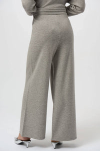Joseph Ribkoff - Melange Embellished Pull On Wide Leg Pants
