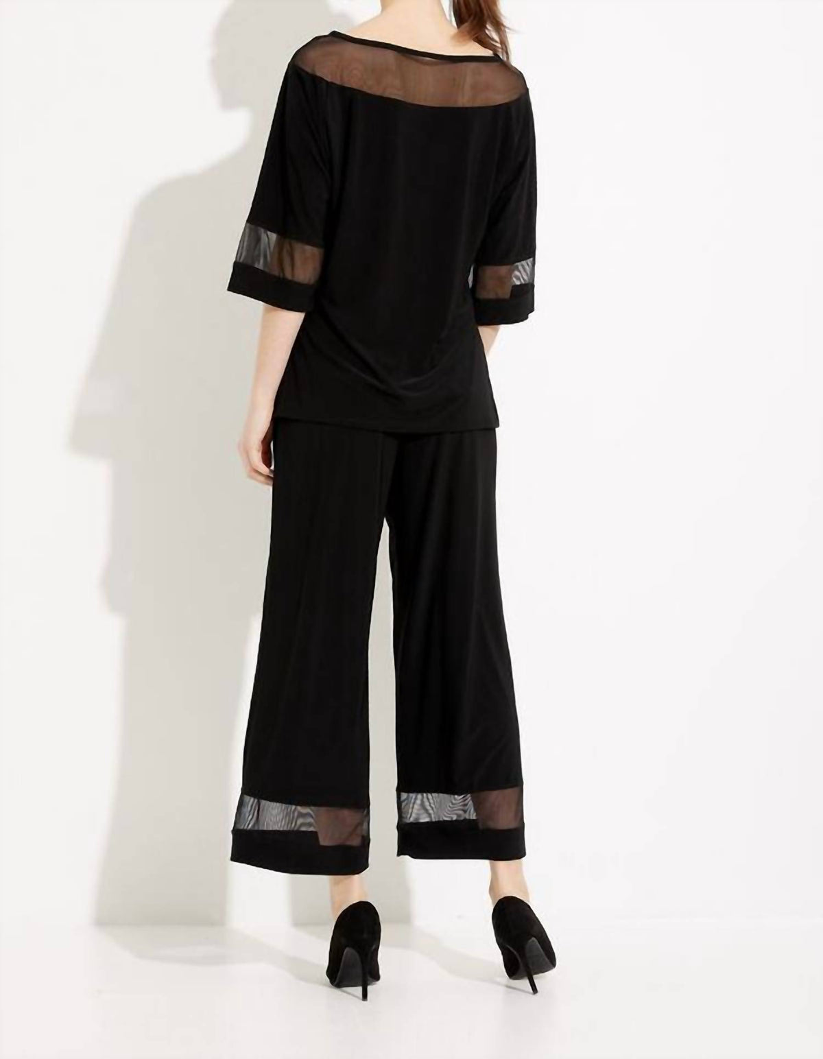 Joseph Ribkoff - Mesh Jumpsuit