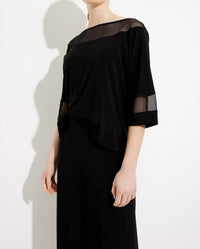 Joseph Ribkoff - Mesh Jumpsuit