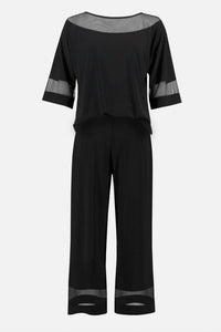 Joseph Ribkoff - Mesh Jumpsuit
