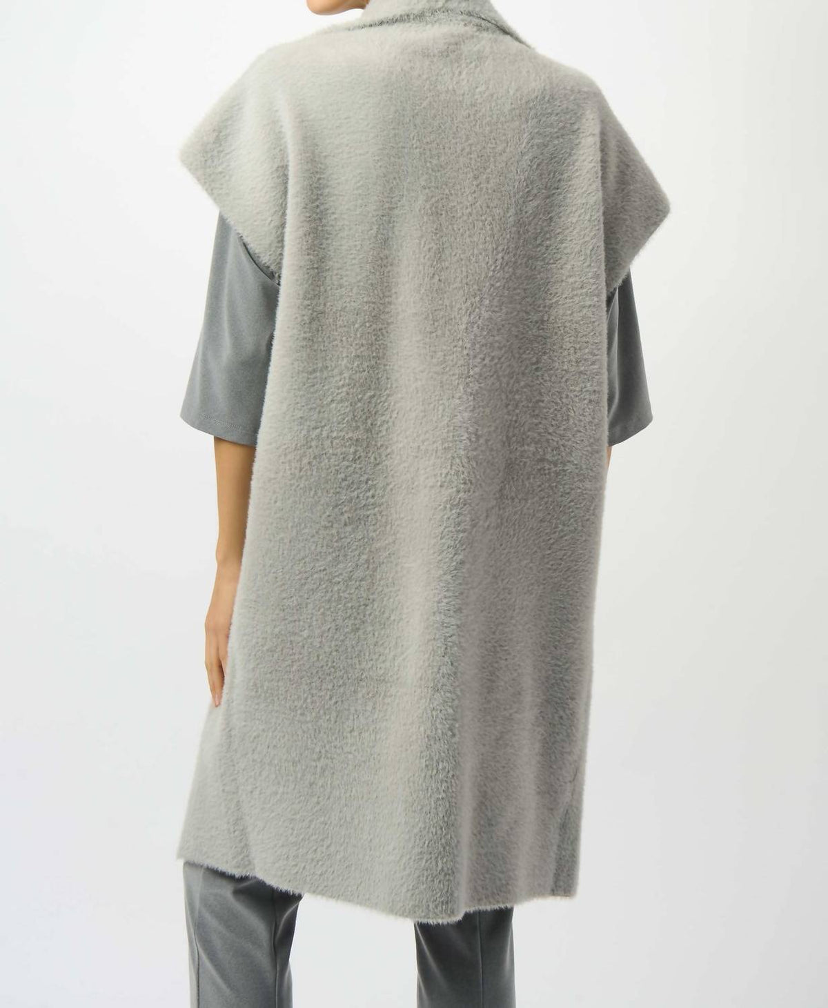 Joseph Ribkoff - Open Front Boxy Sweater Vest
