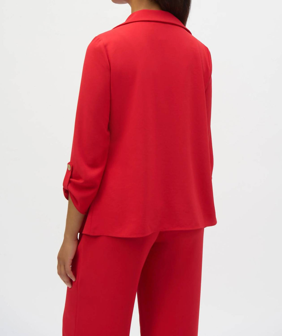 Joseph Ribkoff - Open Front Flared Blazer Jacket