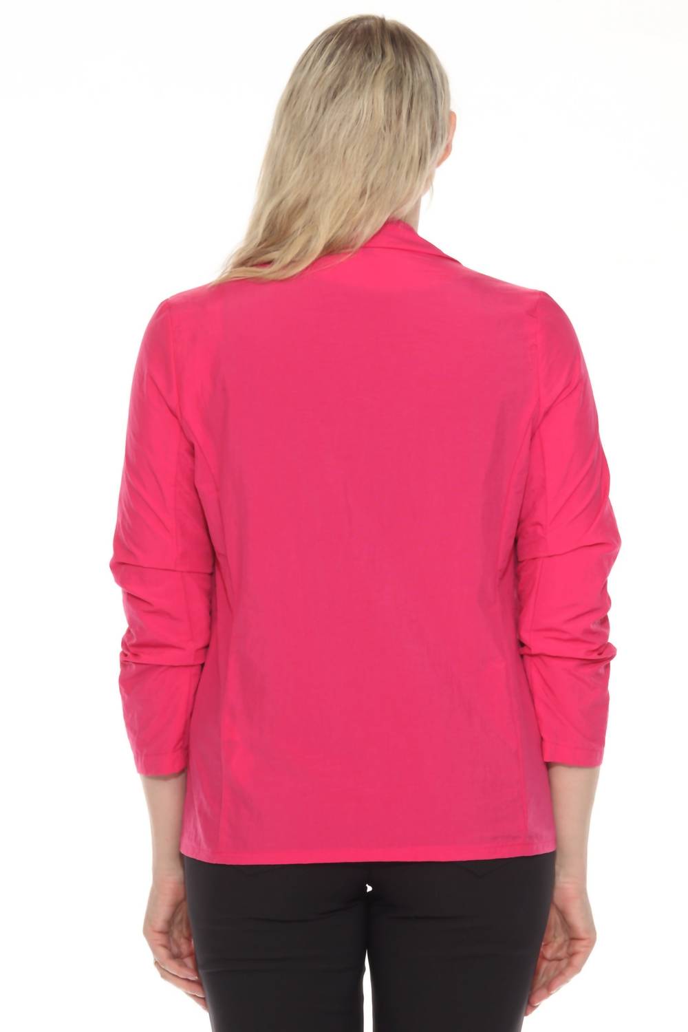 Joseph Ribkoff - Open Front Nylon Blazer Jacket