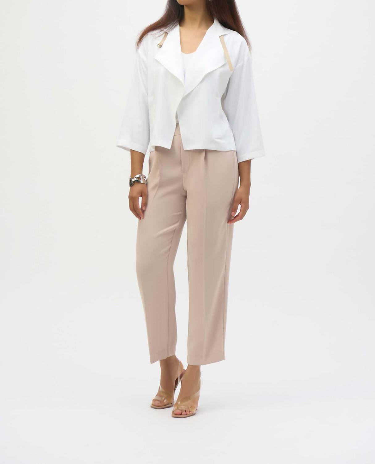 Joseph Ribkoff - Open - front Relaxed Fit Cardigan - cardigans - clothing - shirts