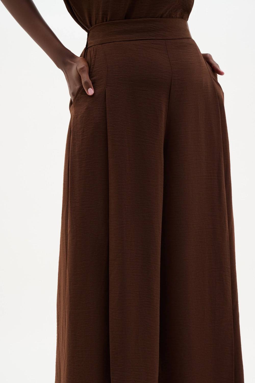 Joseph Ribkoff - Pleated Front Pull-on Culotte Pants