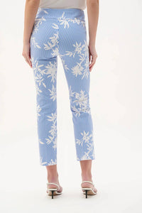 Joseph Ribkoff - Printed Pull On Cropped Pants