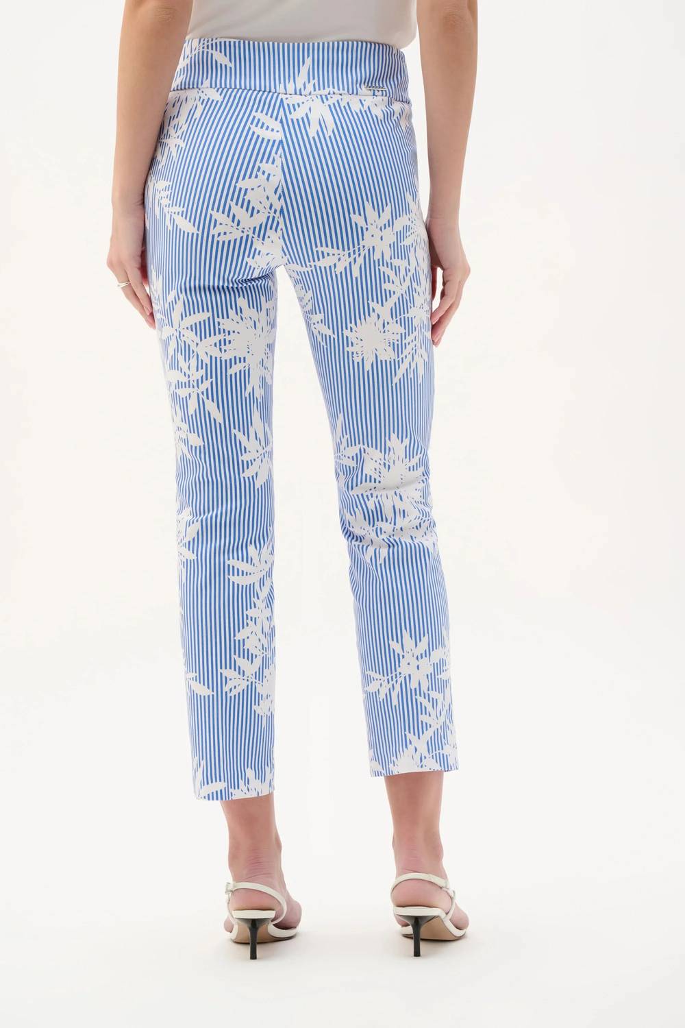 Joseph Ribkoff - Printed Pull On Cropped Pants