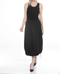 Joseph Ribkoff - Pull On Memory Midi Balloon Skirt