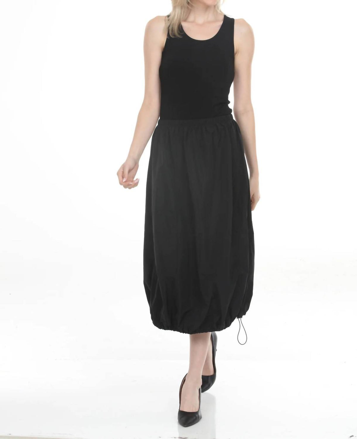 Joseph Ribkoff - Pull On Memory Midi Balloon Skirt