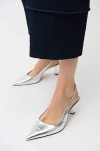 Joseph Ribkoff - Pull-on Seersucker Wide-leg Cropped Pants