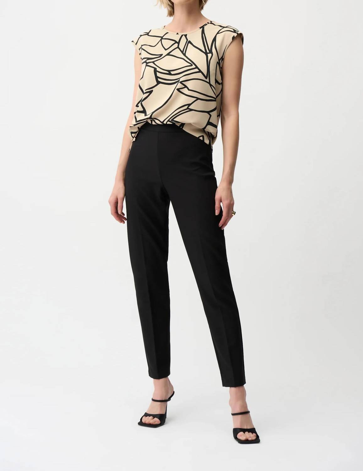 Joseph Ribkoff - Pull On Slim Ankle Pants