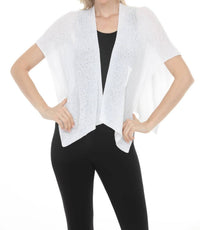 Joseph Ribkoff - Pull-through Knit Shawl Cover-up