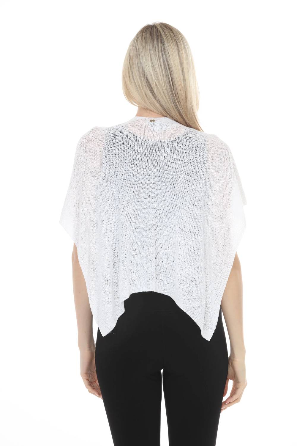 Joseph Ribkoff - Pull-through Knit Shawl Cover-up