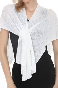 Joseph Ribkoff - Pull-through Knit Shawl Cover-up