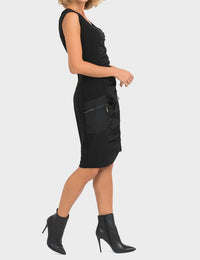 Joseph Ribkoff - Ruched Mini Dress