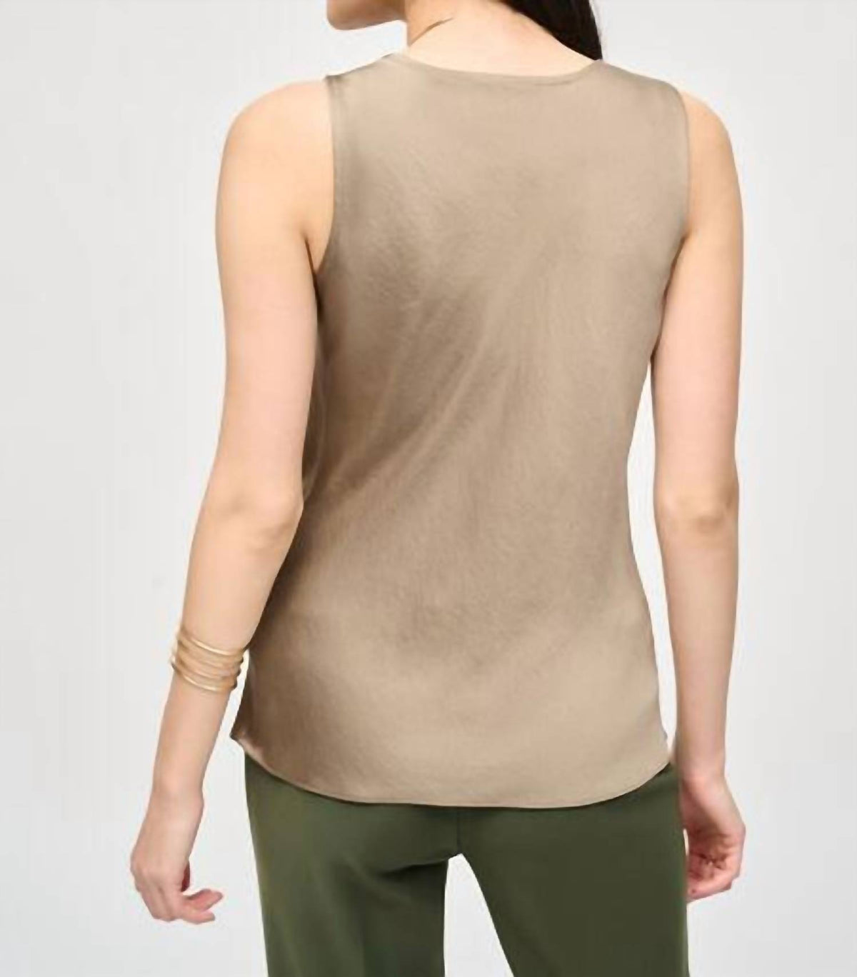 Joseph Ribkoff - Satin Straight Sleeveless Top