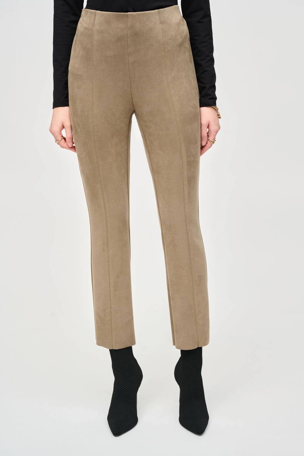 Joseph Ribkoff - Scuba Suede Flared Pant