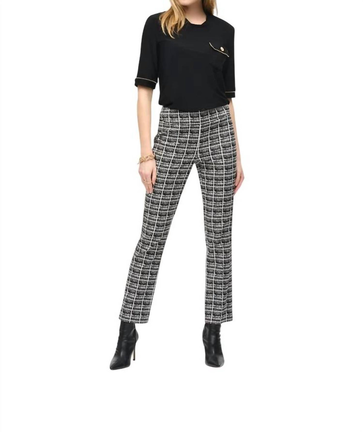 Joseph Ribkoff - SILKY KNIT SHORT SLEEVE TOP