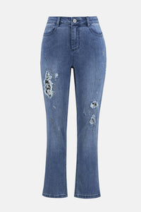 Joseph Ribkoff - Slim Fit Cropped Jeans