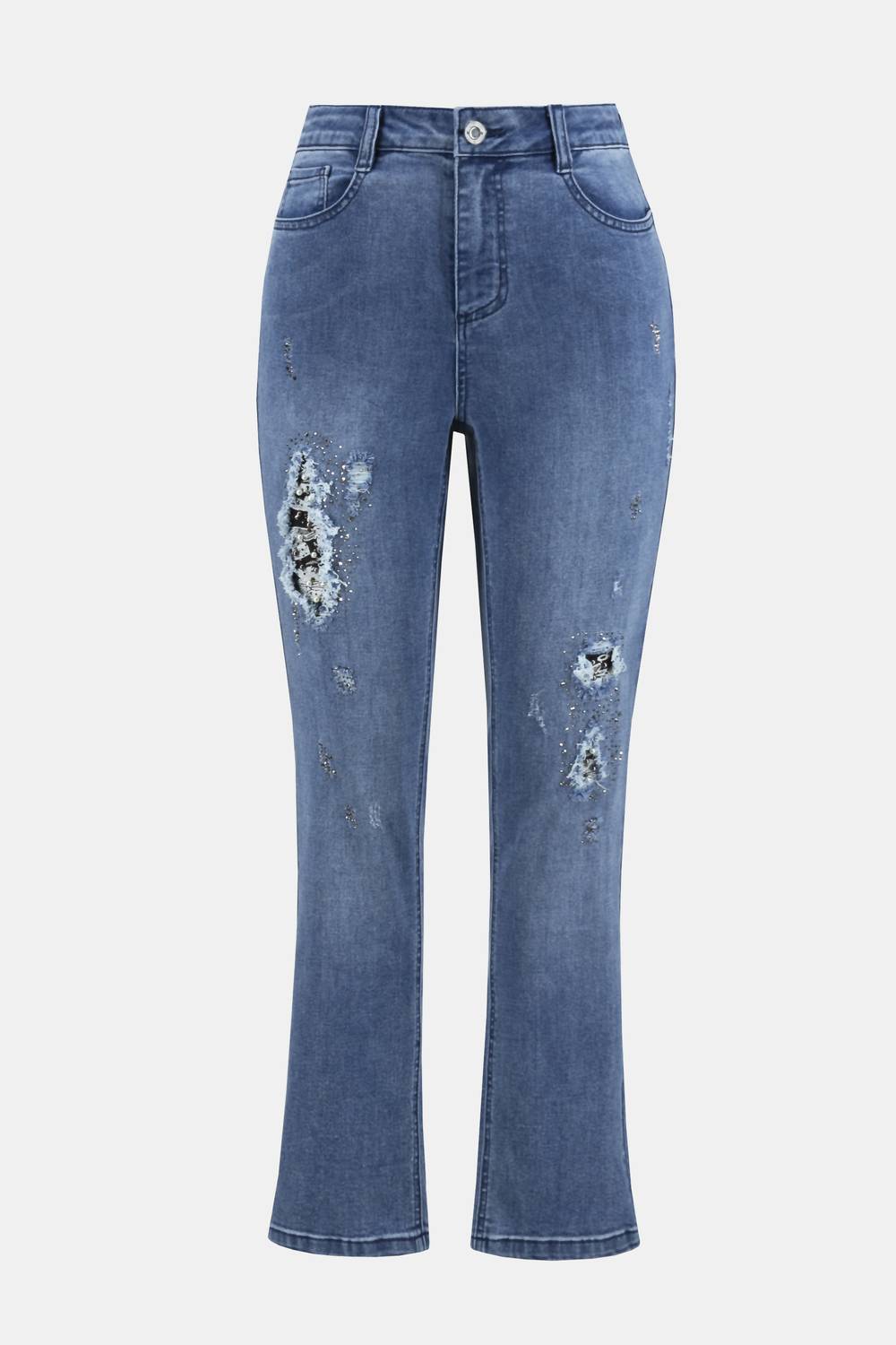 Joseph Ribkoff - Slim Fit Cropped Jeans