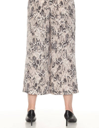 Joseph Ribkoff - Snakeskin Print Culotte Pants
