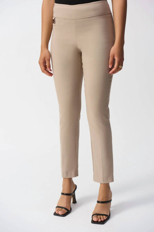 Joseph Ribkoff - Straight leg pant - beige - clothing - pants
