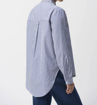 Joseph Ribkoff - Stripe Button-down Blouse