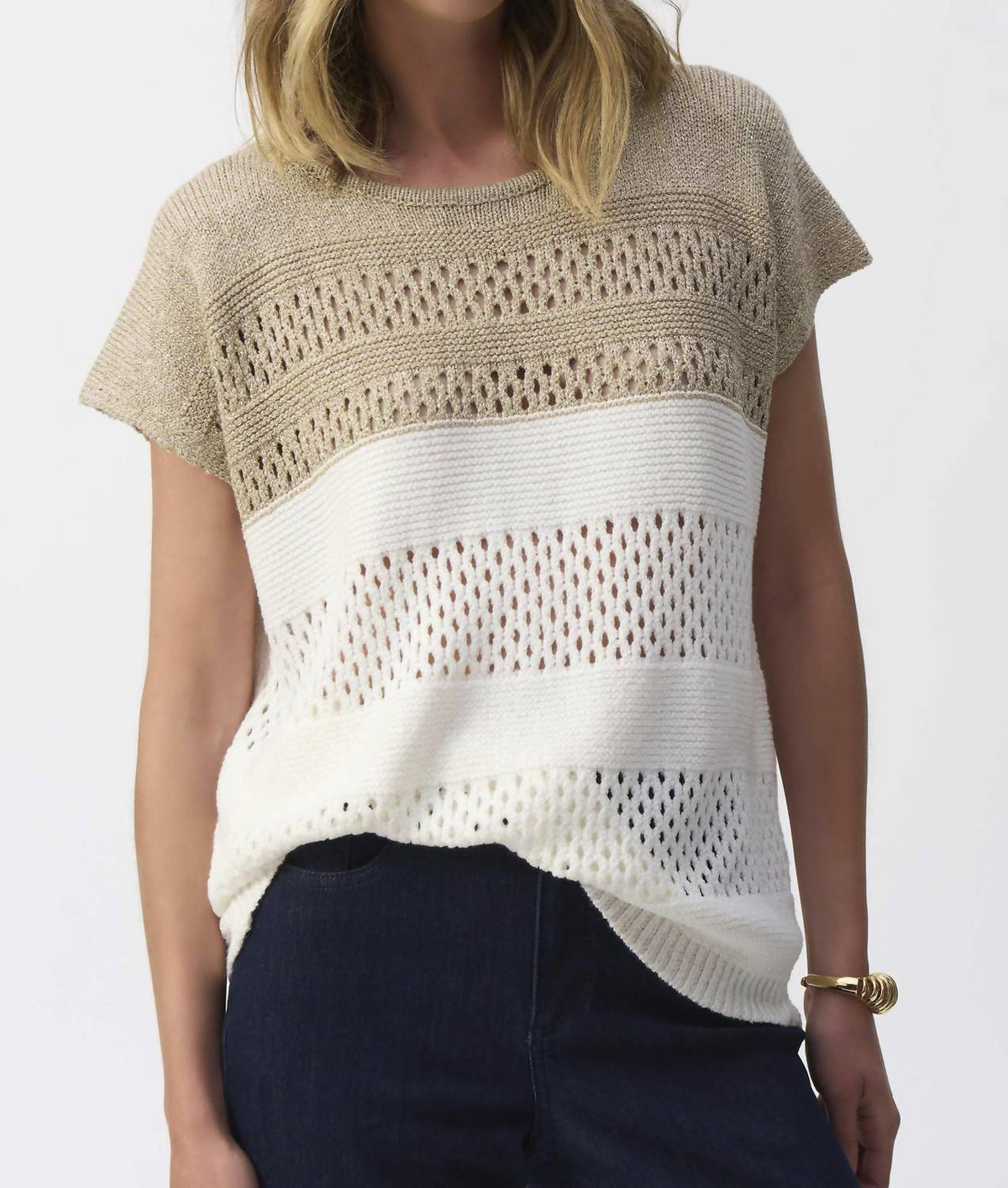 Joseph Ribkoff - Striped Casual Pullover