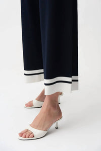 Joseph Ribkoff - Striped Culotte Pants