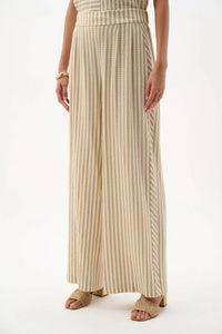 Joseph Ribkoff - Striped Pull-on Palazzo Pants