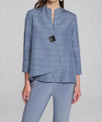 Joseph Ribkoff - Swing Jacket - blue - casual - jacket - clothing