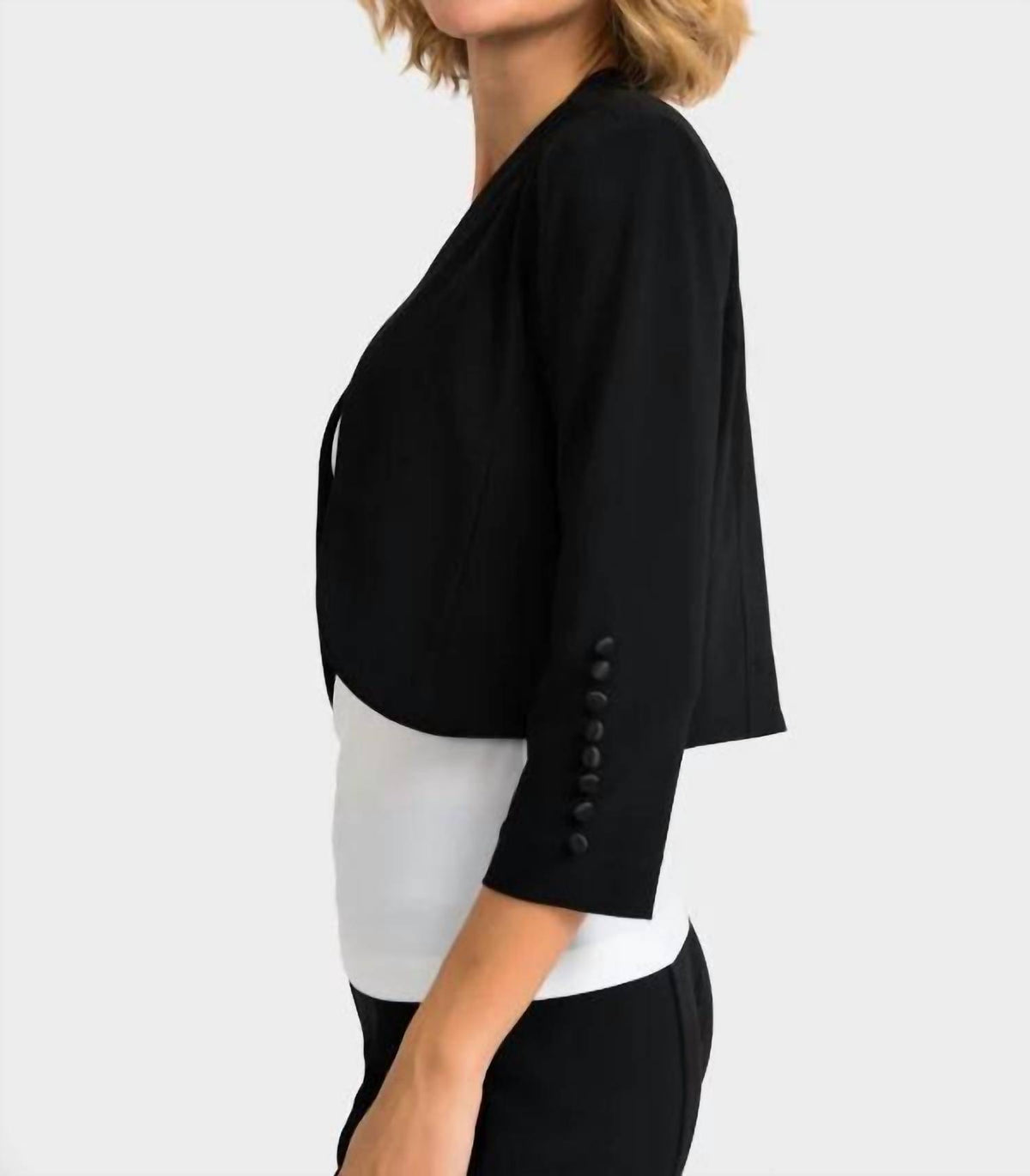 Joseph Ribkoff - Three Quarter Sleeve Bolero