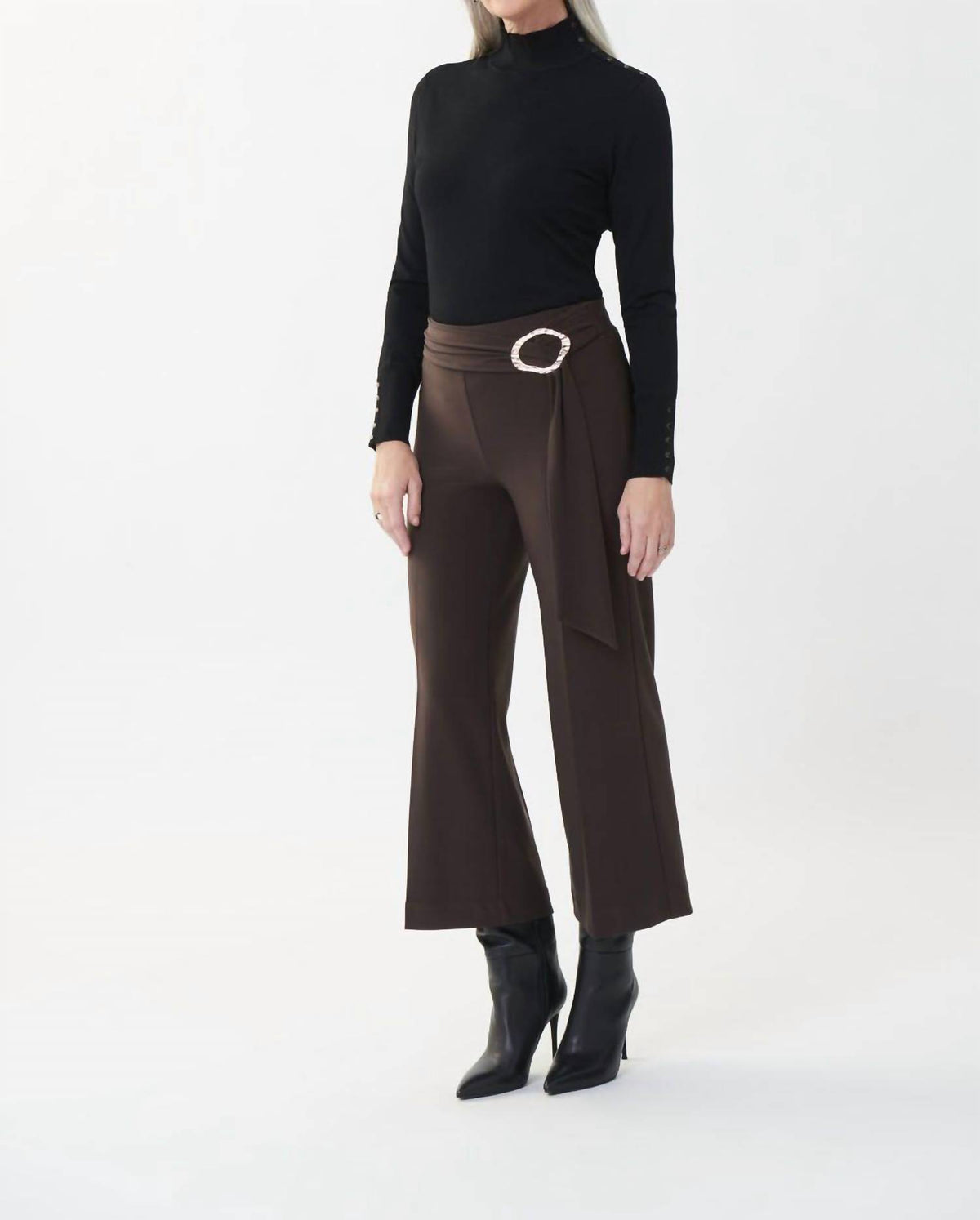 Joseph Ribkoff - Turtleneck Long Sleeve Top