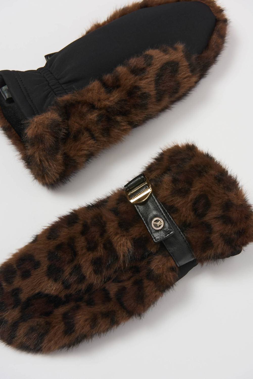 Joseph Ribkoff - Women's Leopard Mittens