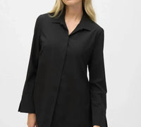 Joseph Ribkoff - Woven Button Down Blouse