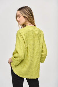 Joseph Ribkoff - Woven Jacquard Swing Jacket