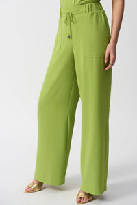 Joseph Ribkoff - Woven Pull On Wide Leg Pants