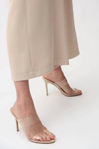 Joseph Ribkoff - Woven Twill Pull-on Culotte Pants