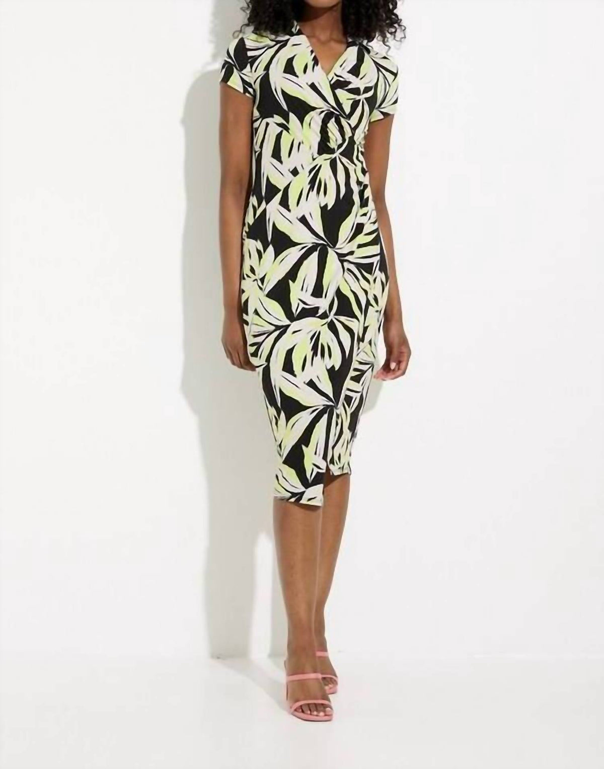 Joseph Ribkoff - Wrap Midi Dress