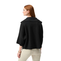 Joseph Ribkoff - Zip Collar Sweater Top