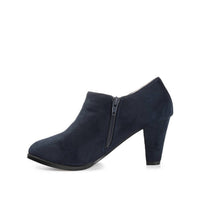 Journee Collection - Sanzi Zip-up Booties