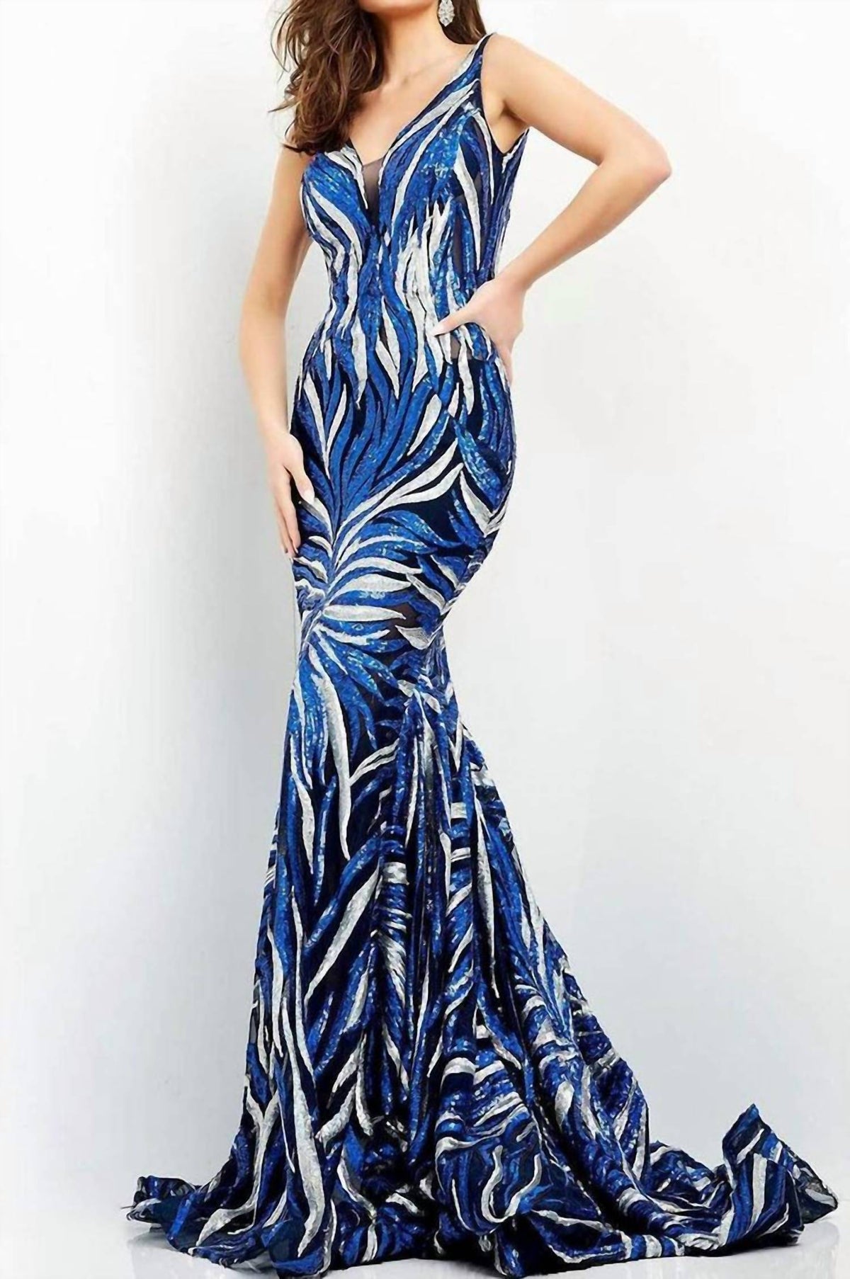 Jovani - Long Sequin Gown