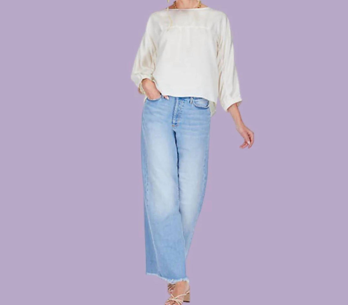 Joy Joy - Batwing Pullover Top