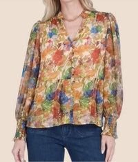 Joy Joy - Front Split Buttons Top