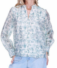 Joy Joy - Front Split Buttons Top